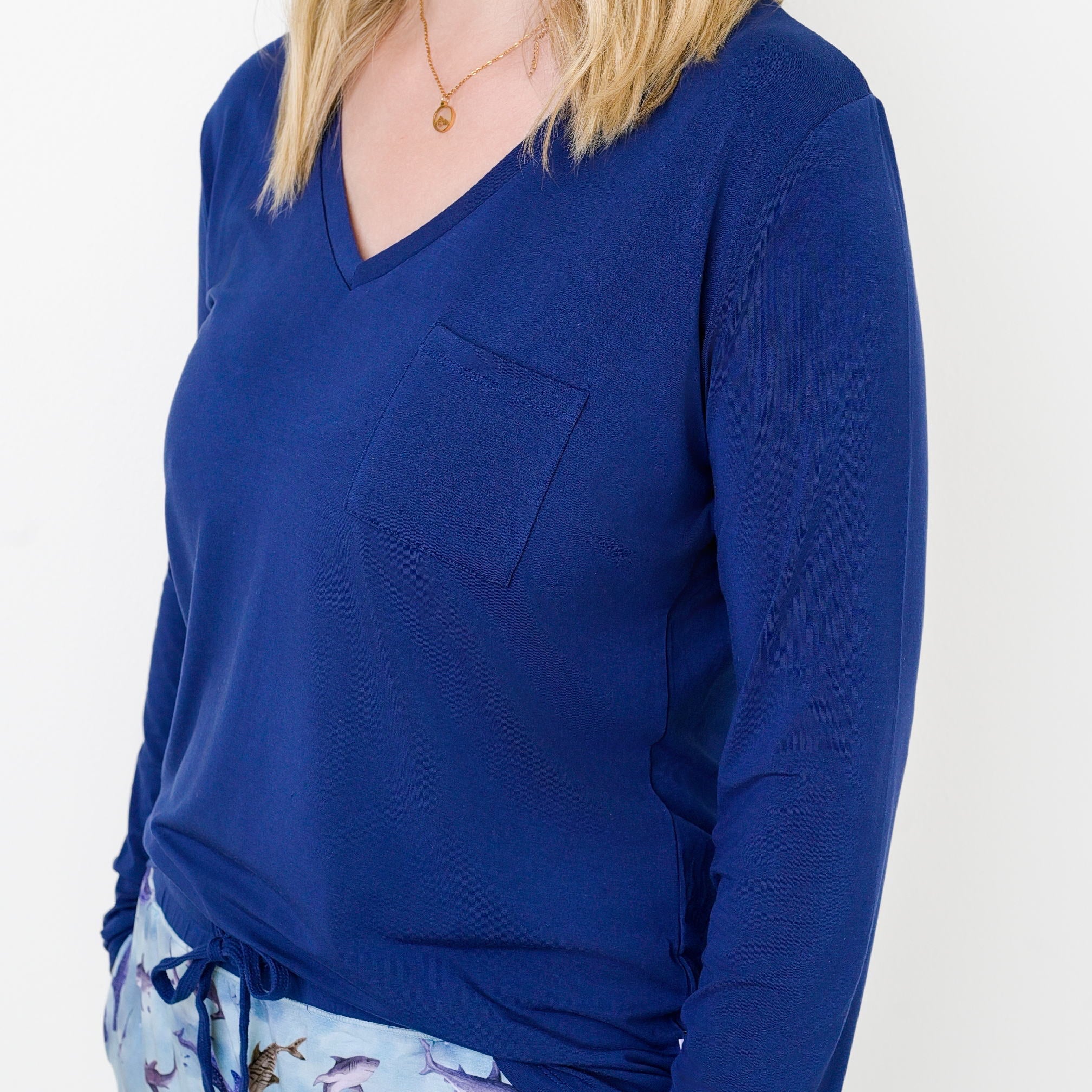 Some-fin Special Tencel™ Modal Women's Long Sleeve Shirt
