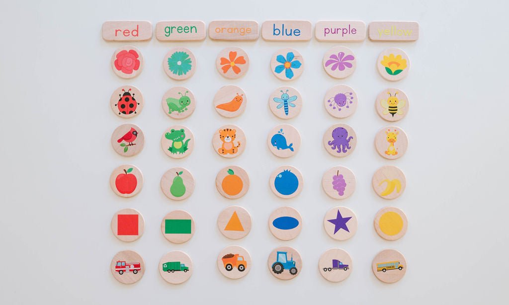 Sorting Tile Game For Preschool