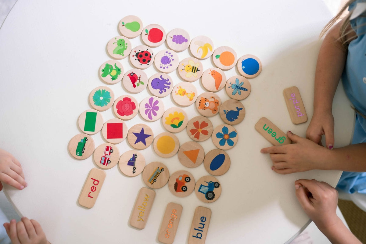 Sorting Tile Game For Preschool