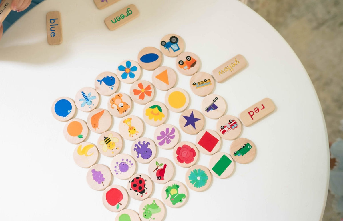 Sorting Tile Game For Preschool