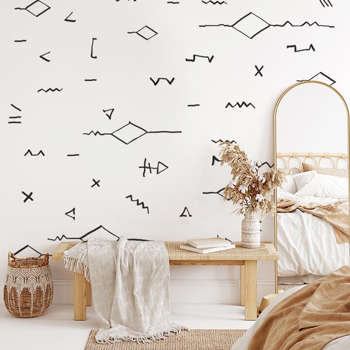 South West Lines Wall Decals