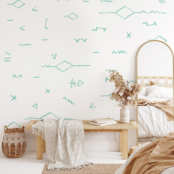 South West Lines Wall Decals