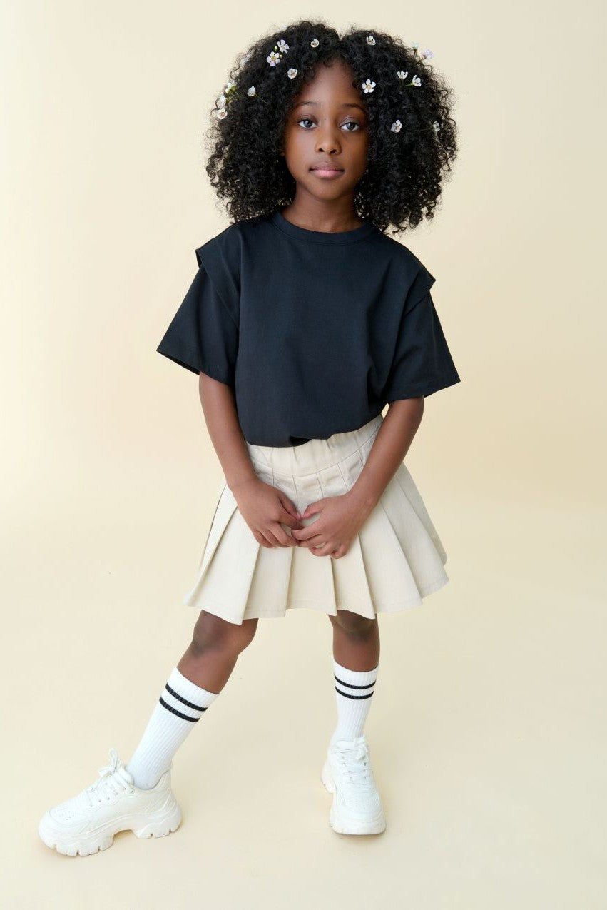 Organic Cotton Inset Sleeve T-shirt