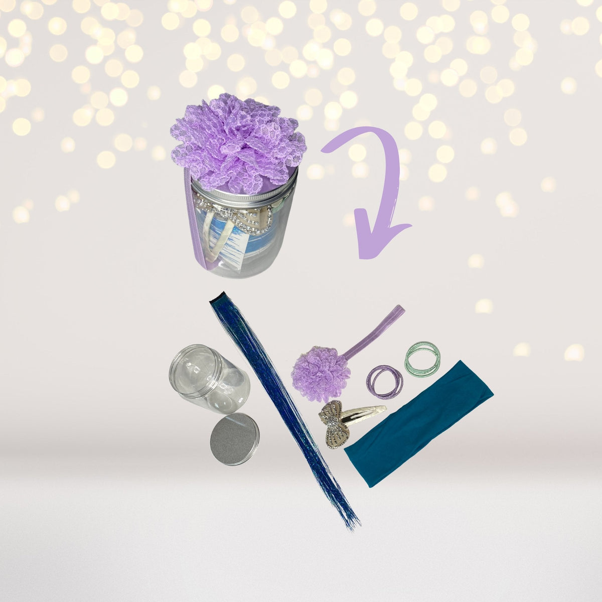 Kids Spa Party Sleepover Box, Kids Birthday Spa Decorations