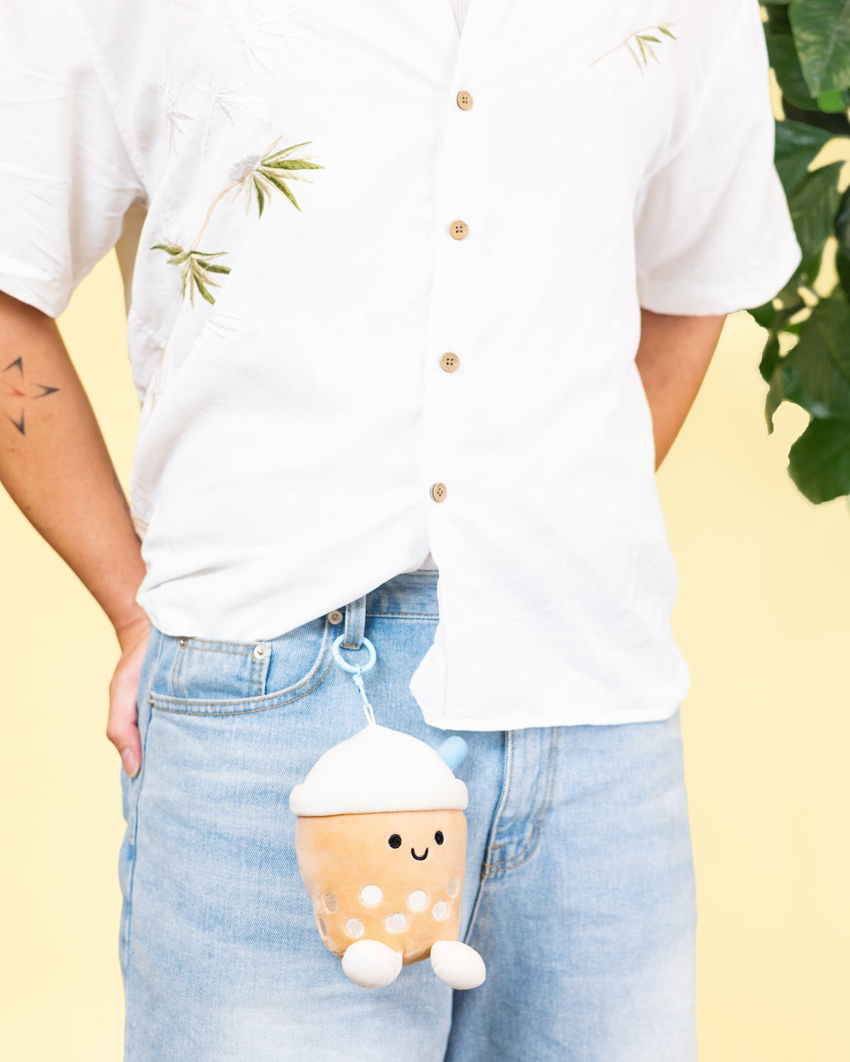 Milk Tea Plush: Boba Tote