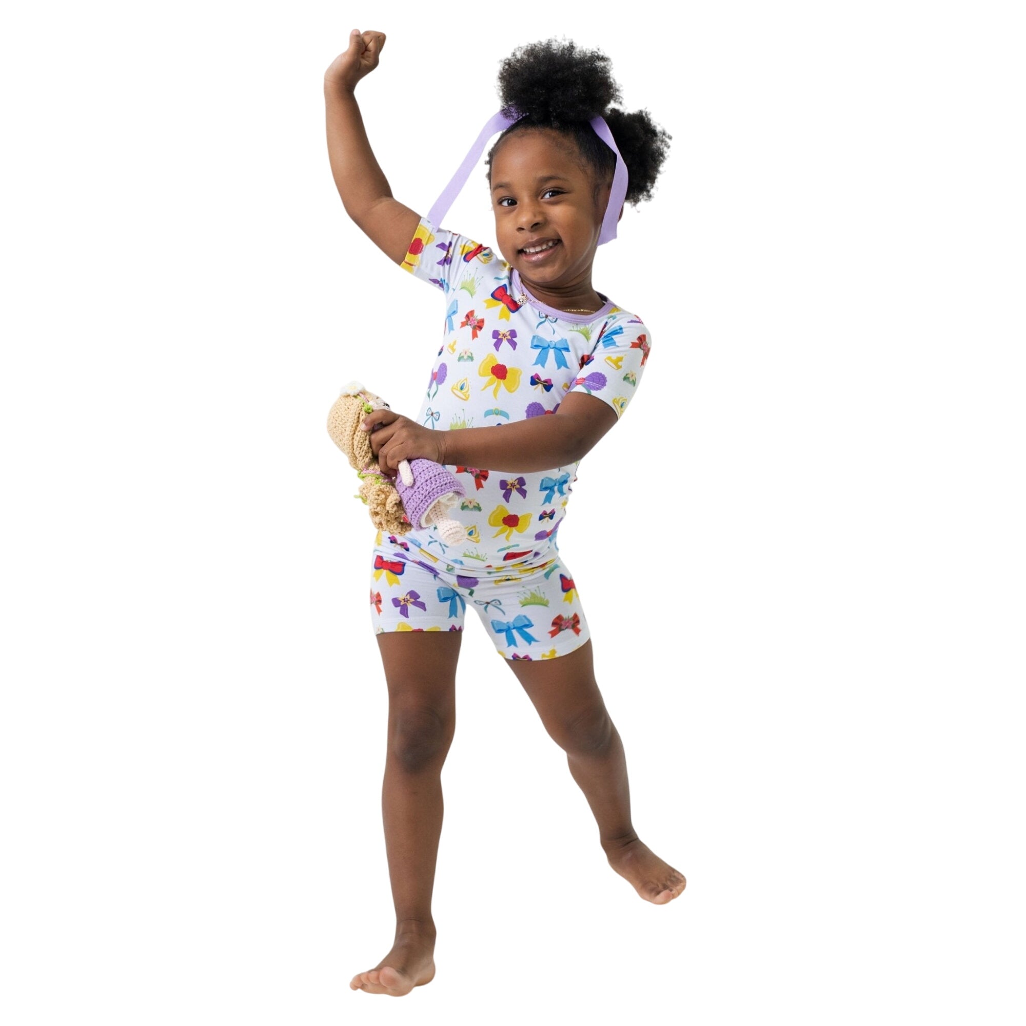 Sparkle & Reign Short Sleeve Pajamas