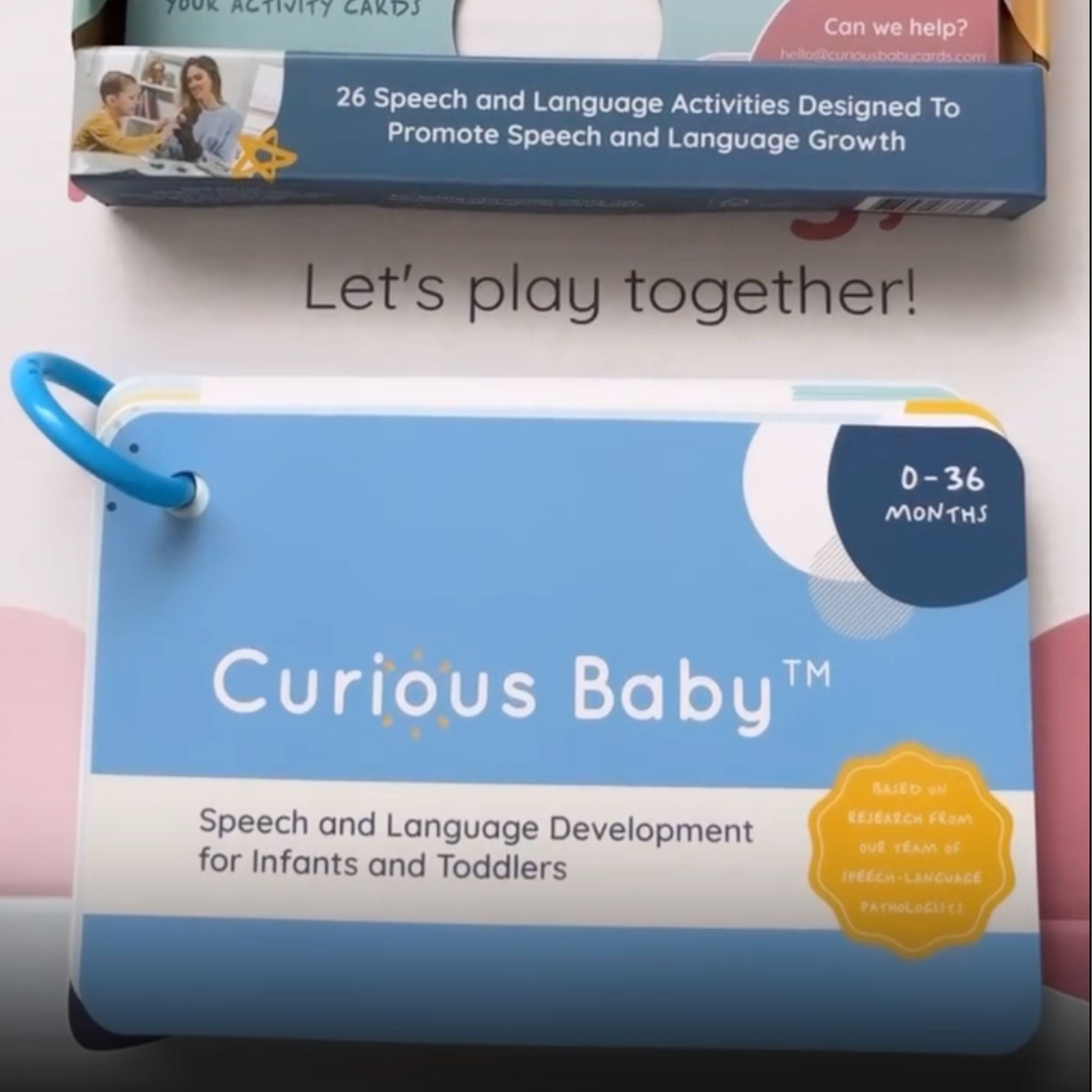 Curious Baby Speech & Language Cards (0-36 Months)