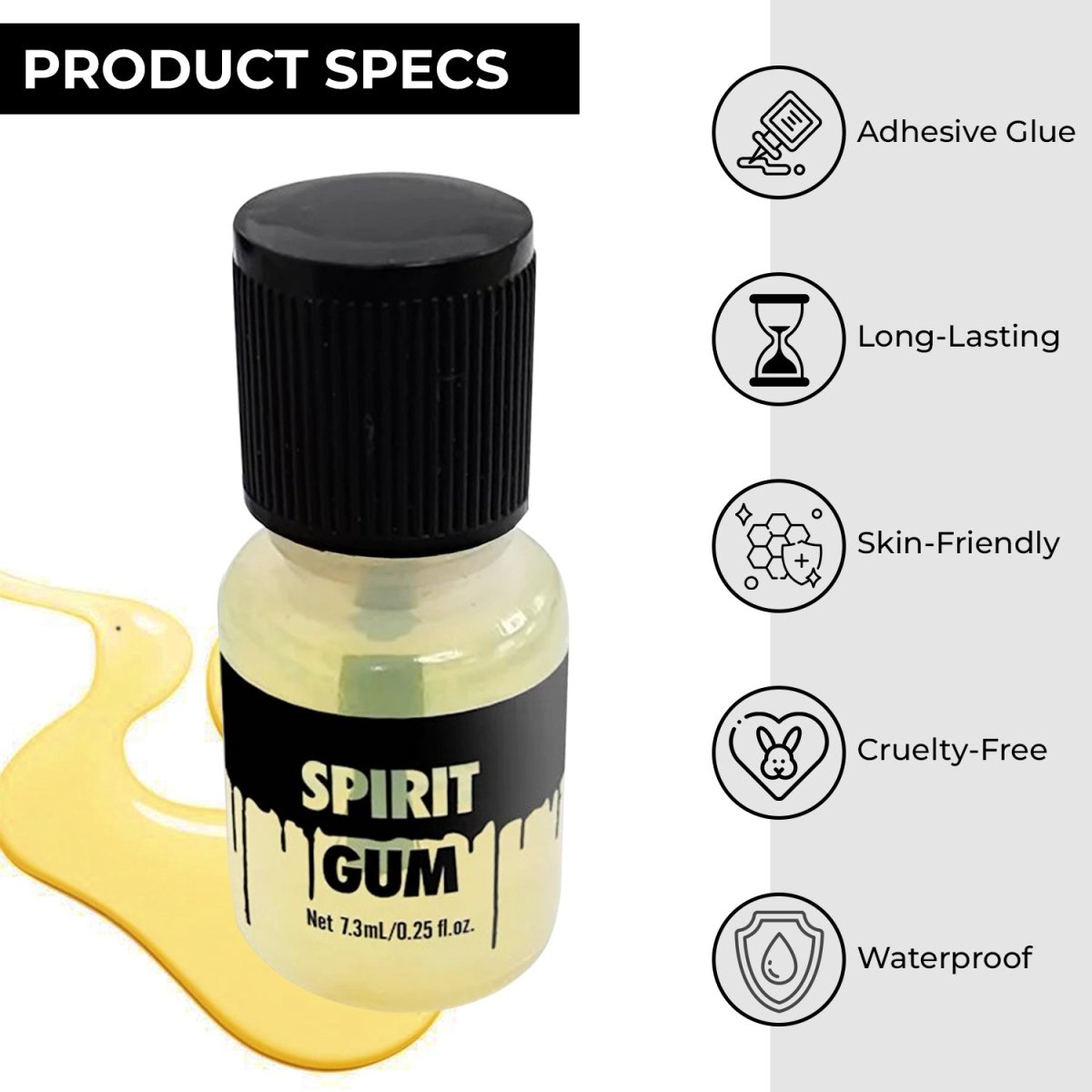 Spirit Gum And Adhesive Remover Kit - Large