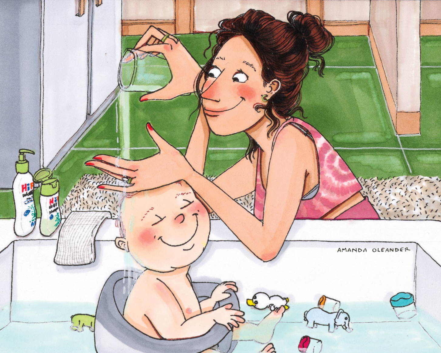 Jiggy Junior, Amanda Oleander, Splish Splash