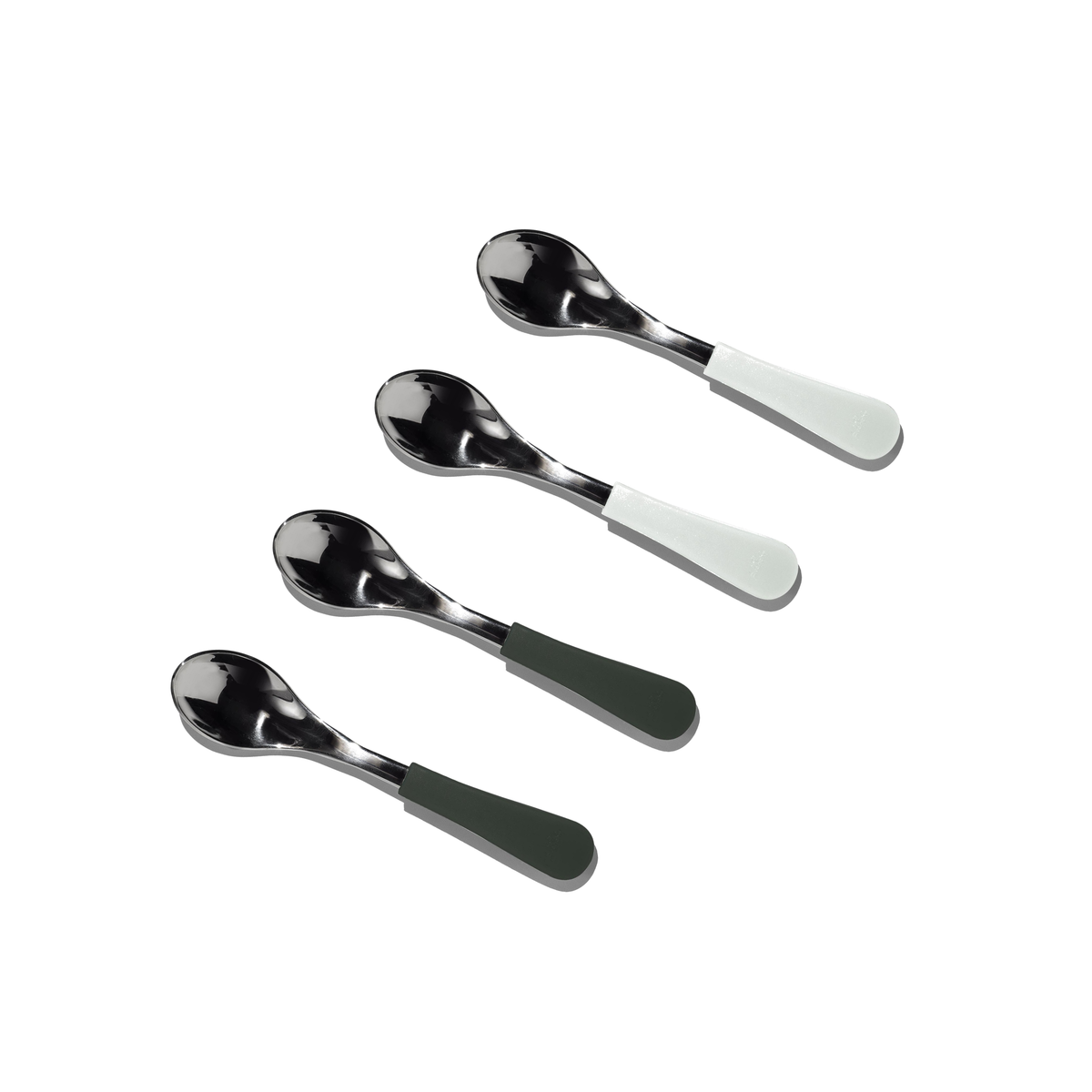 Avanchy Stainless Steel Baby Spoons 2 Pack. (Older Babies)