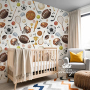 Sport Wallpaper - Nursery Wall Decor Wallpapers