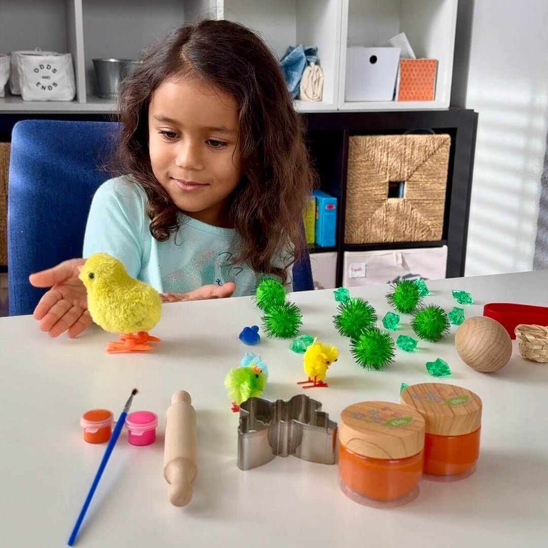 Spring Garden, Play Set With Playdough