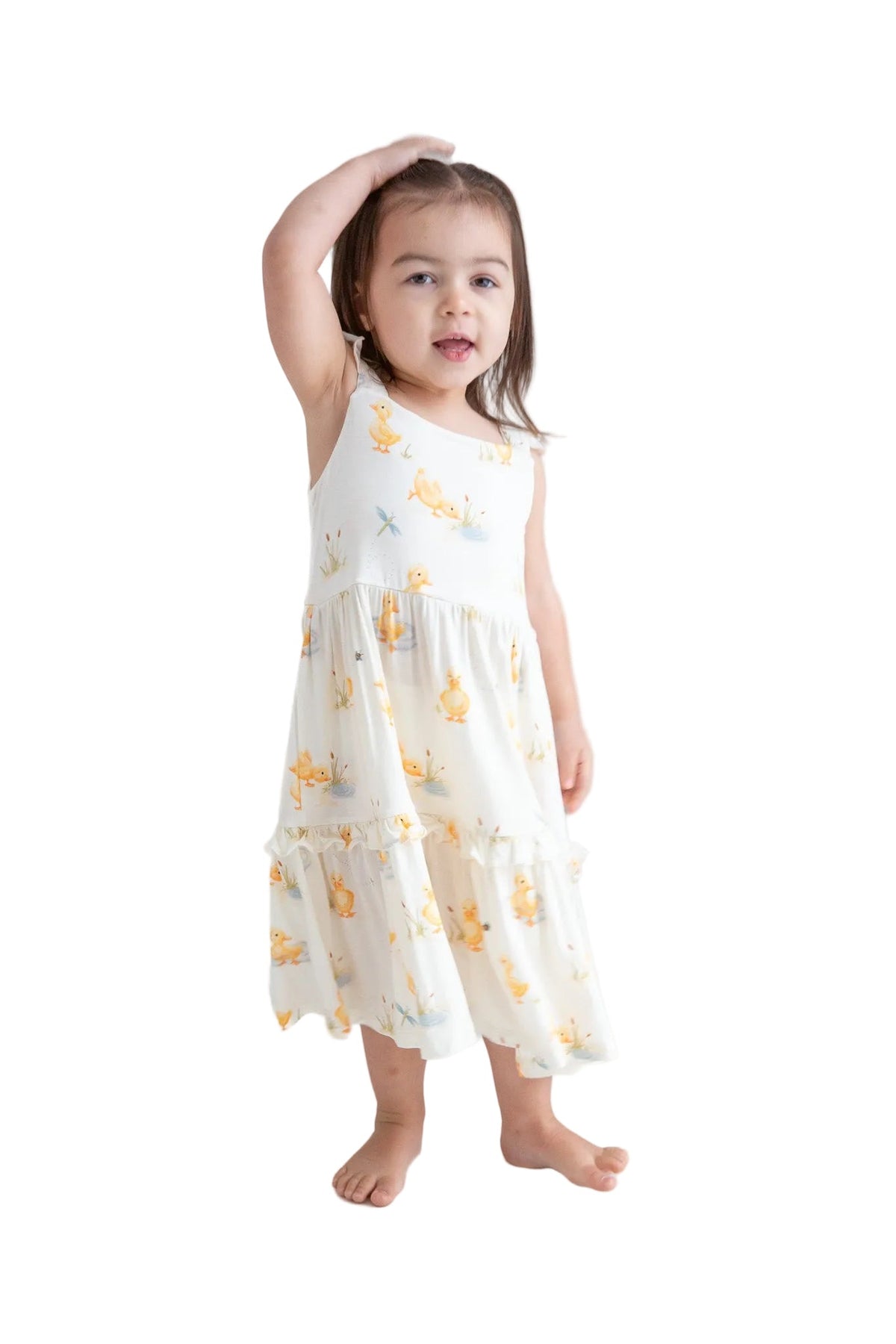 First Waddle Sundress For Baby & Toddler | Soft Breathable Summer Dress For First Steps