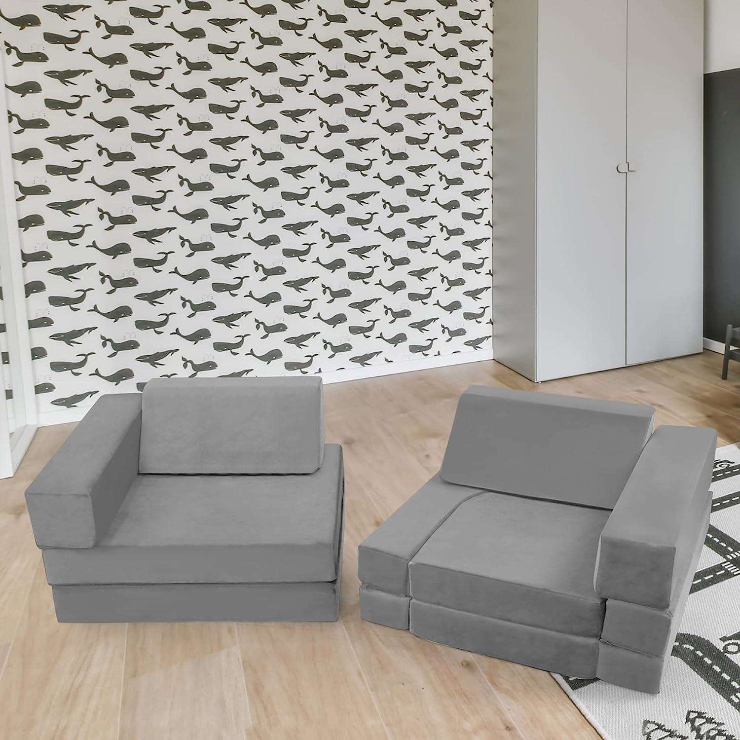 10-piece Kids Play Couch|glowsofa