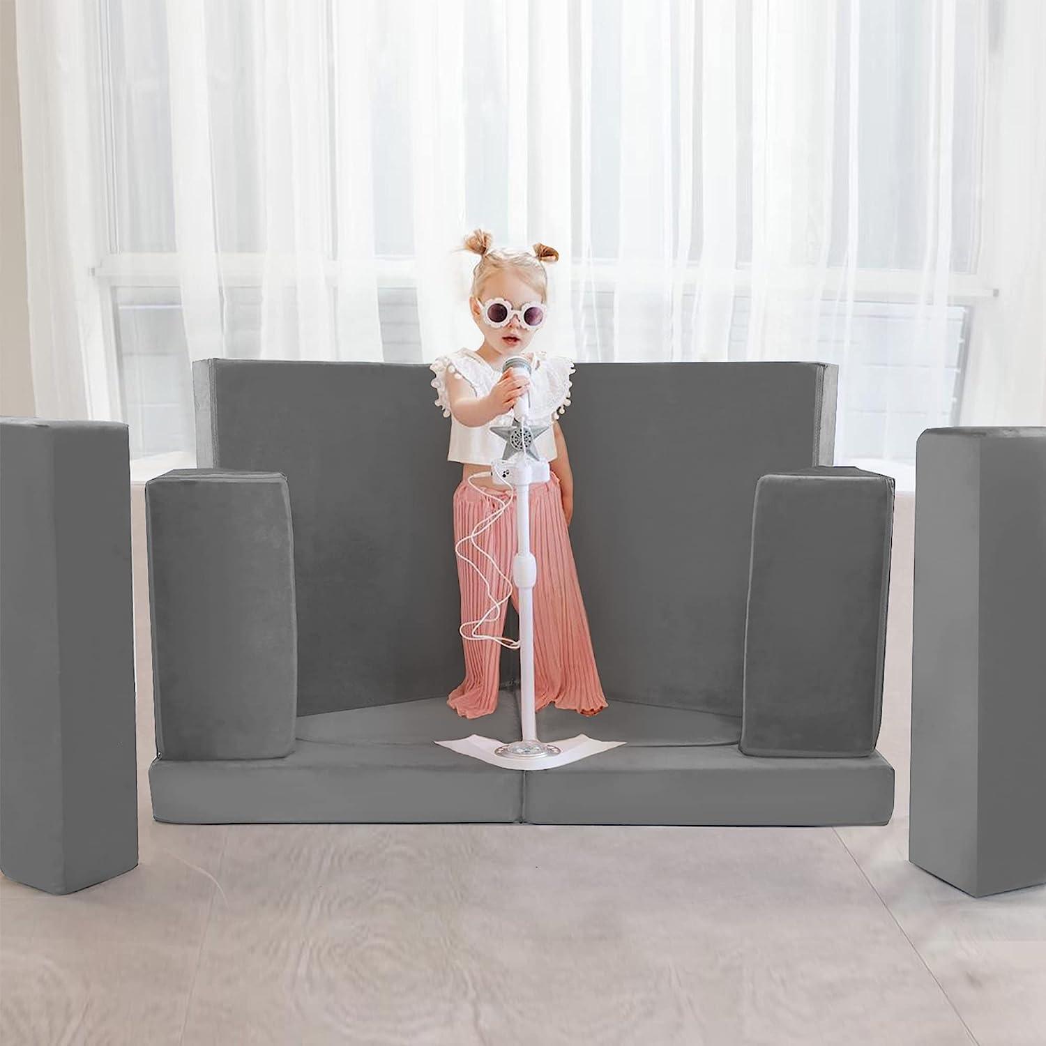 10-piece Kids Play Couch|glowsofa