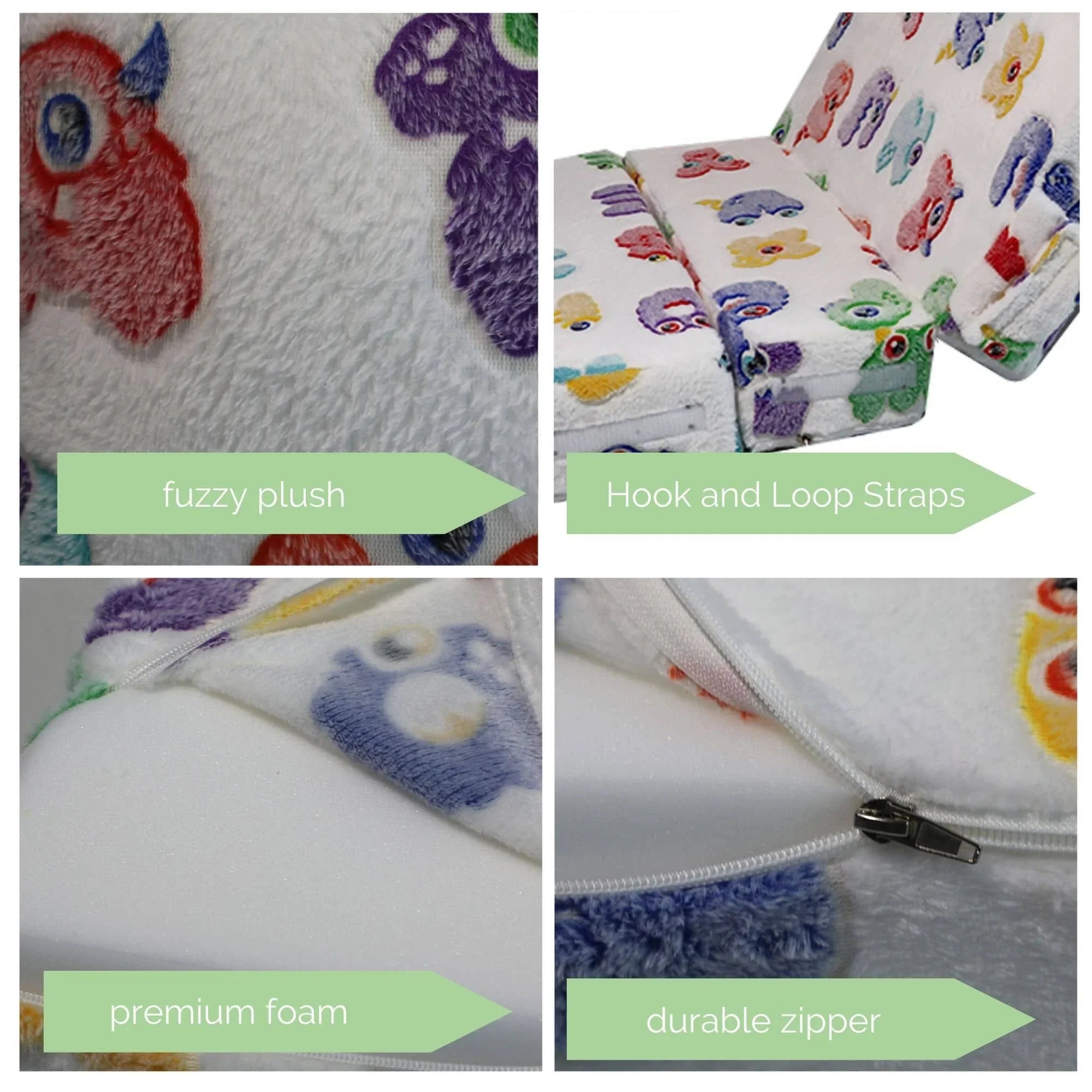 Convertible Kids Foldable Floor Mattress