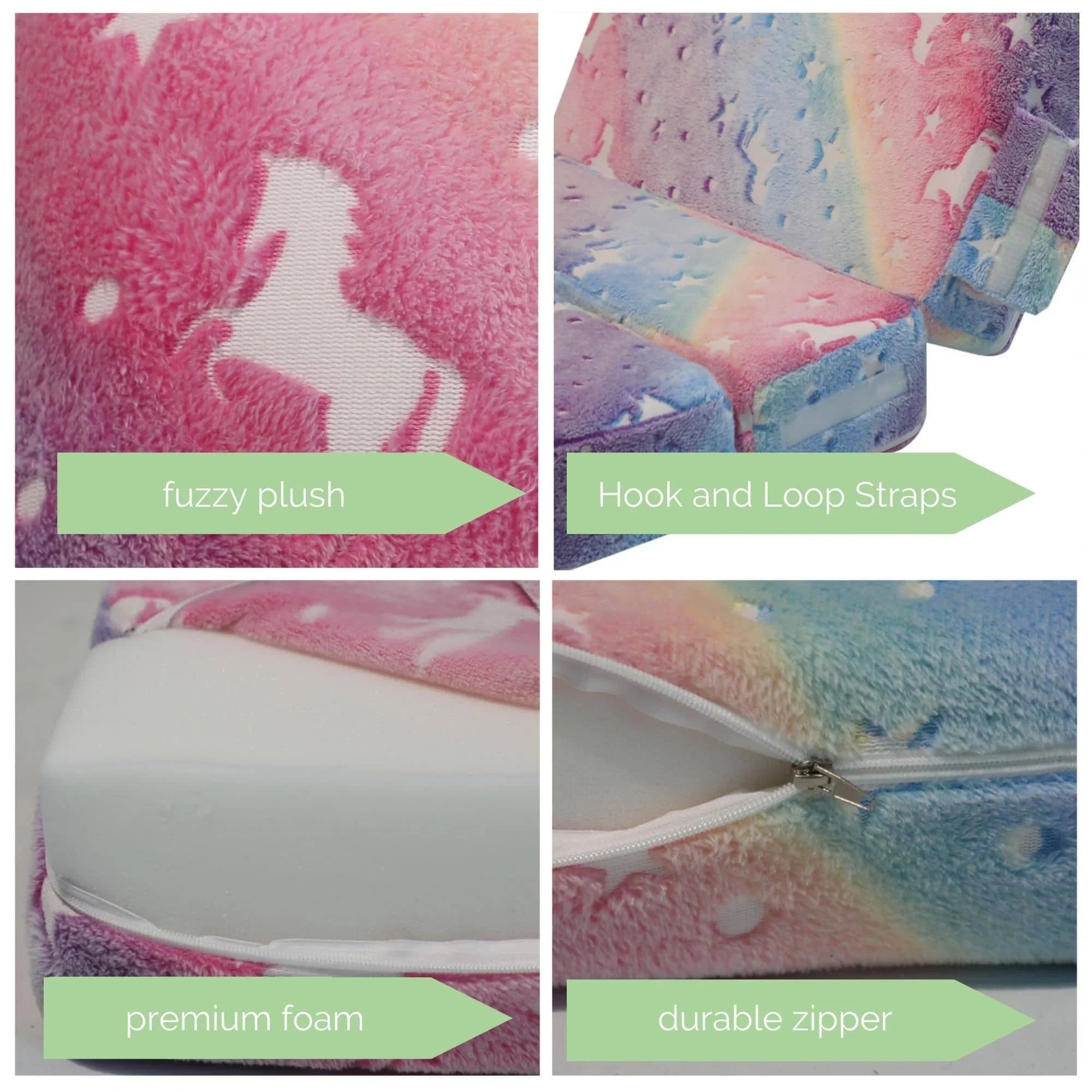 Convertible Kids Foldable Floor Mattress