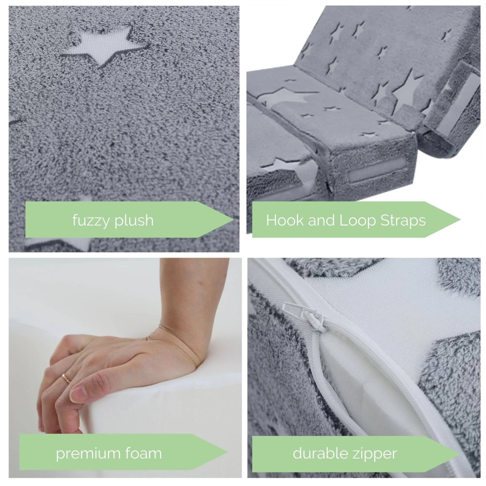 Convertible Kids Foldable Floor Mattress