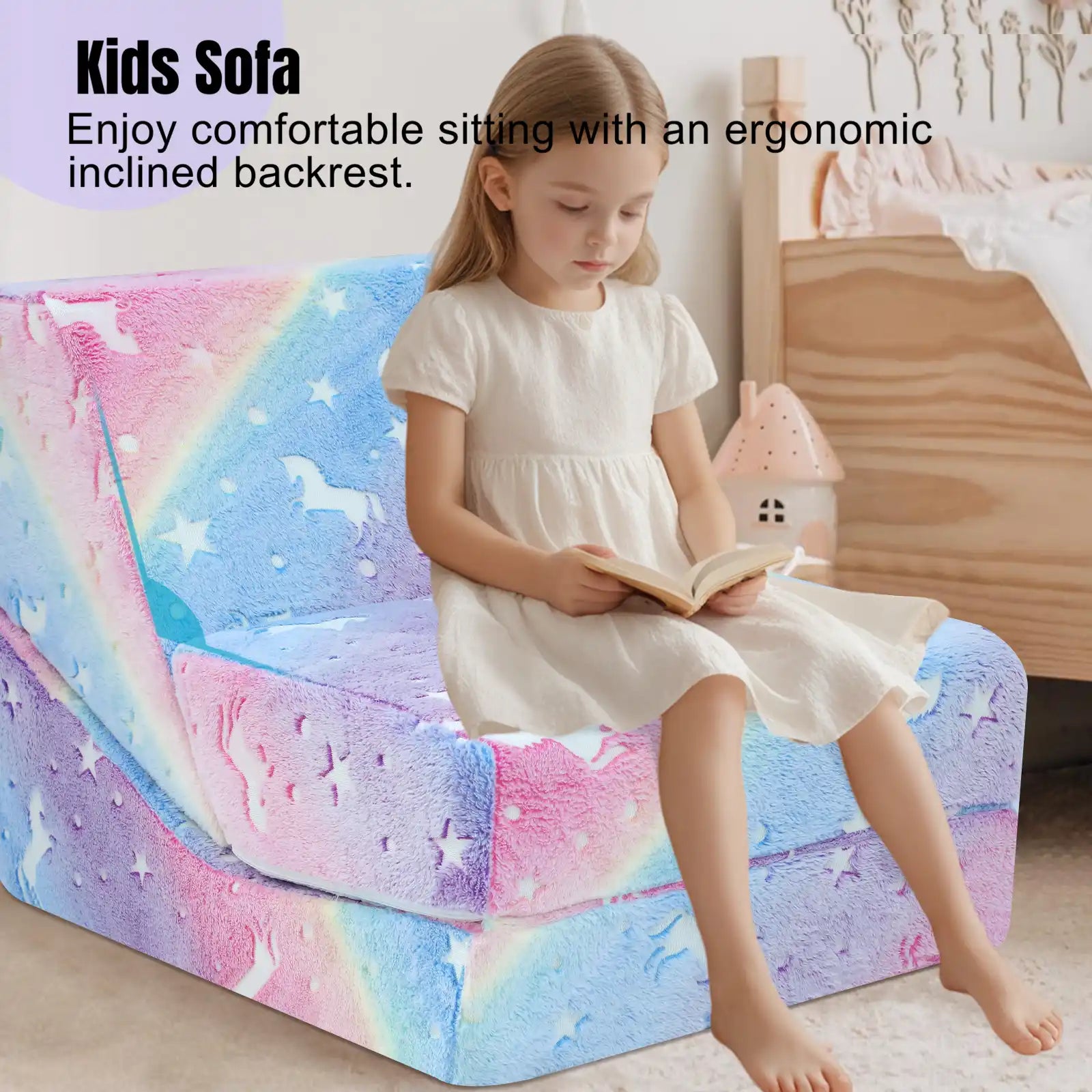 Children's Fold Out Sofa-kids Sofa Bed
