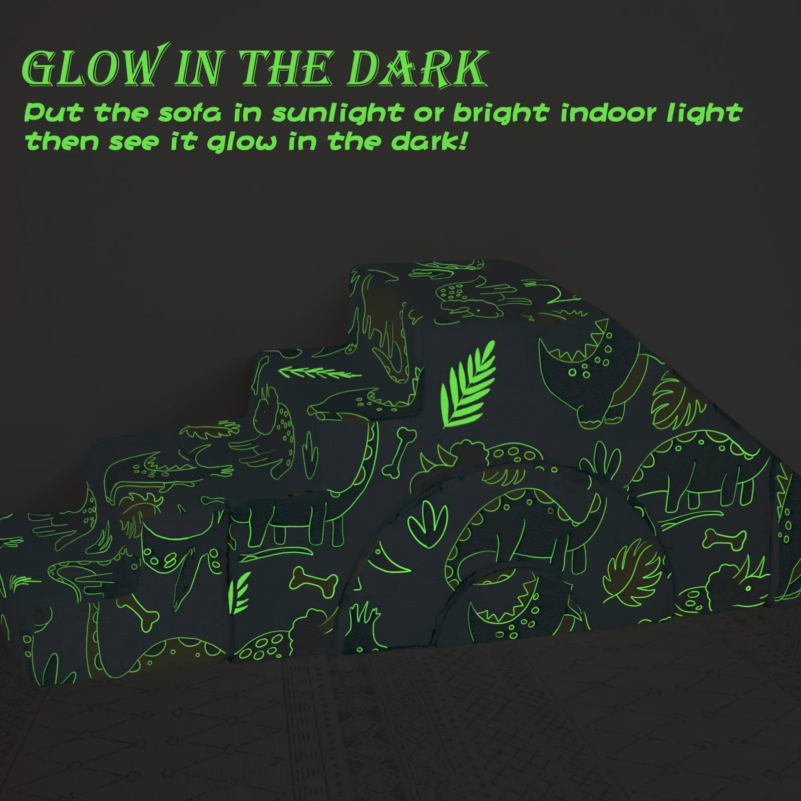 Kids Modular Couch-climbing Play Couch