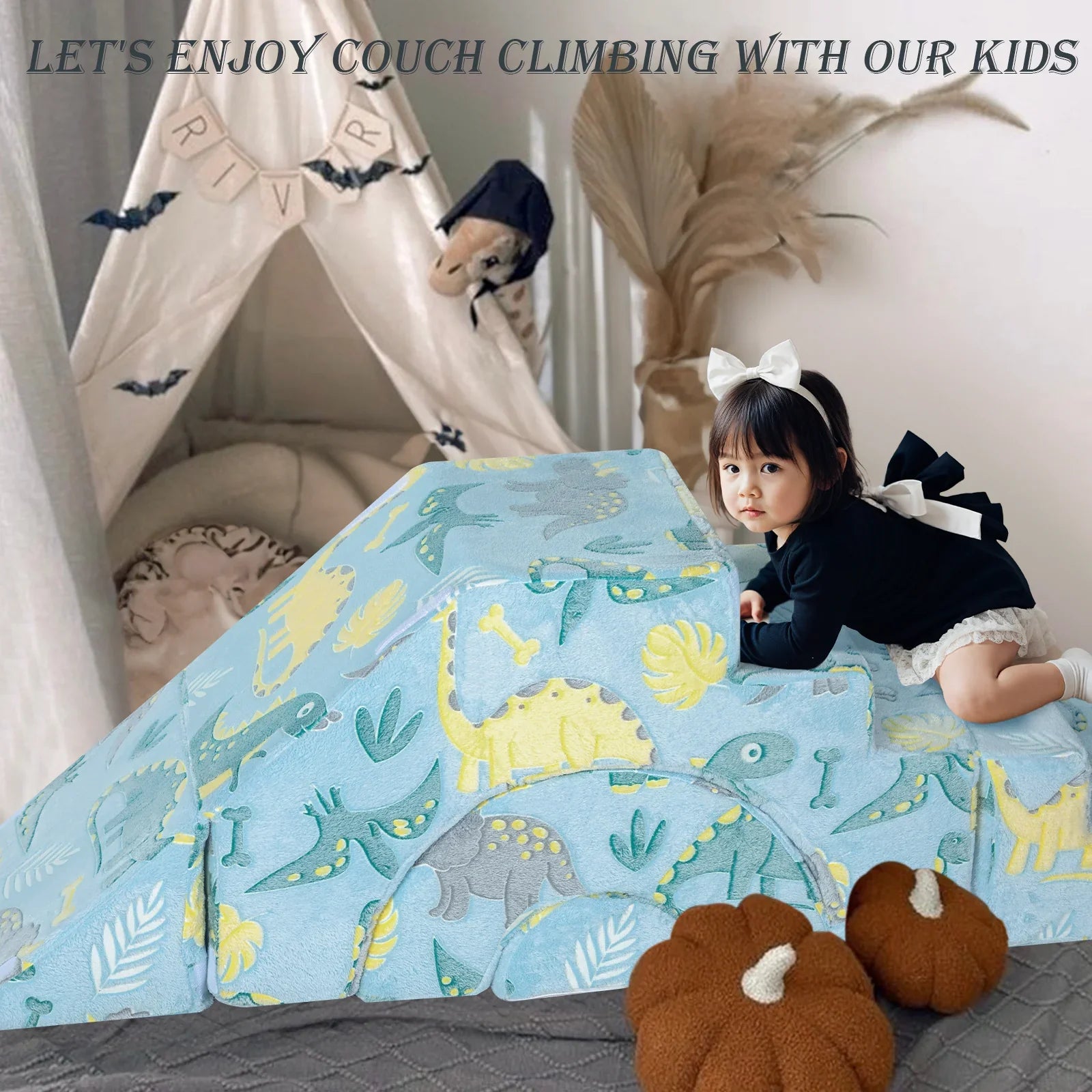 Kids Modular Couch-climbing Play Couch