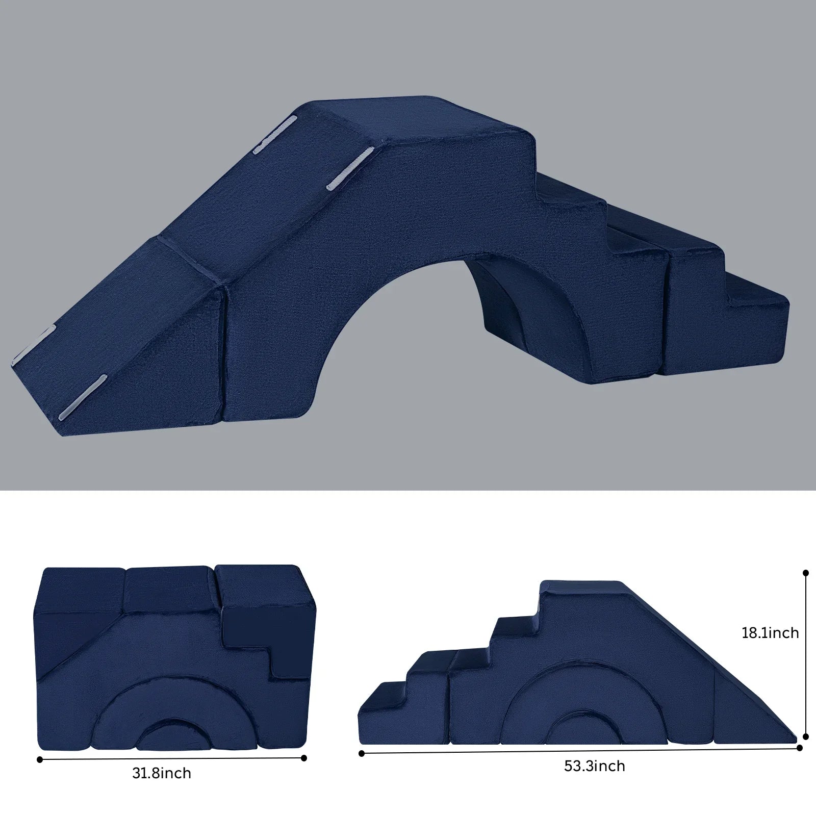 Kids Modular Couch-climbing Play Couch