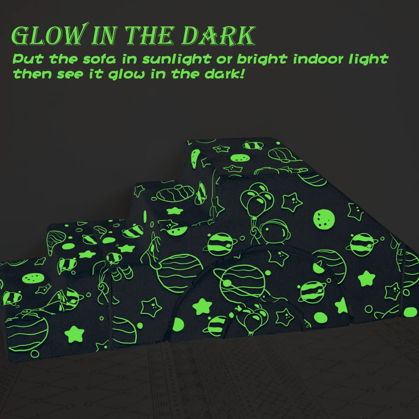 Kids Modular Couch-climbing Play Couch