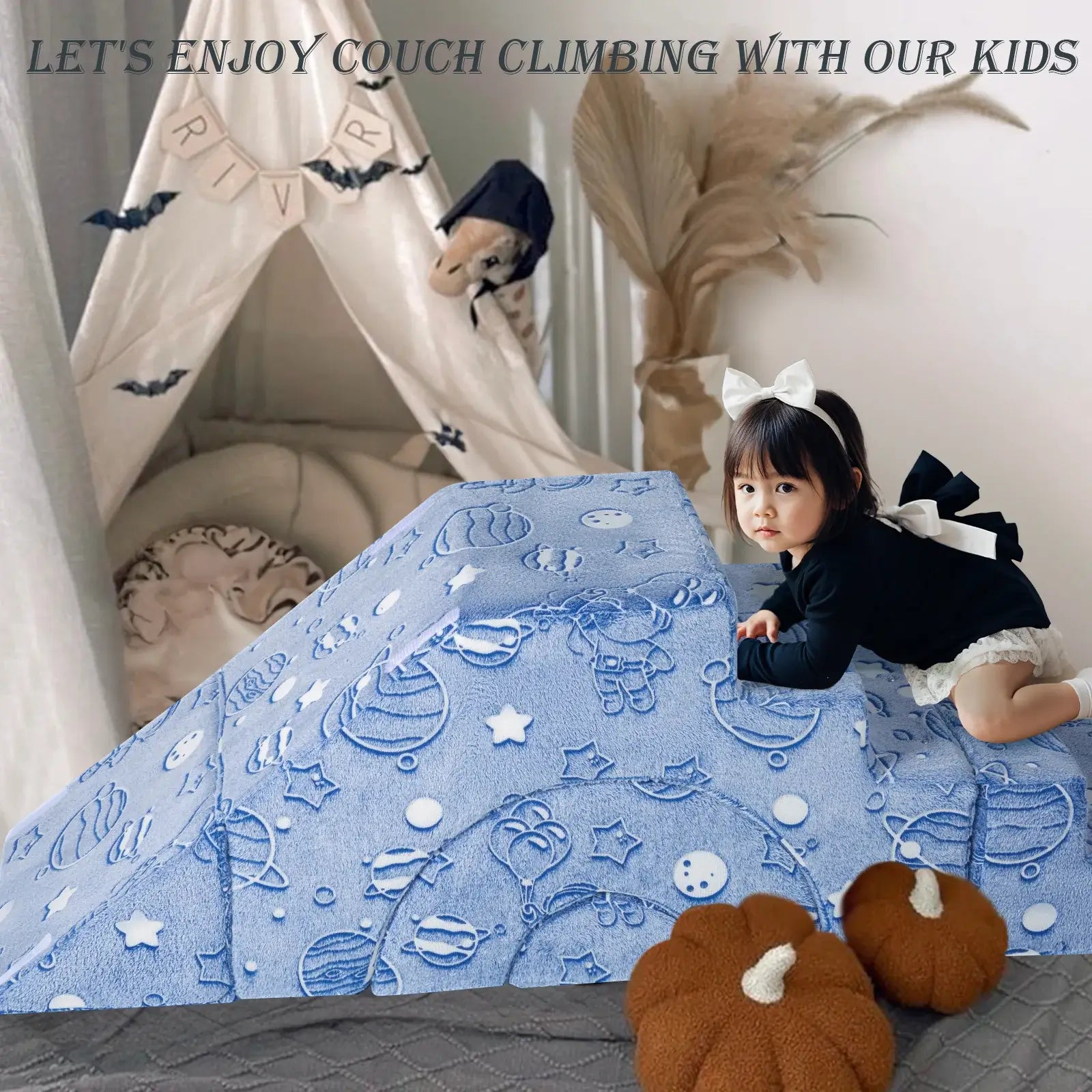 Kids Modular Couch-climbing Play Couch