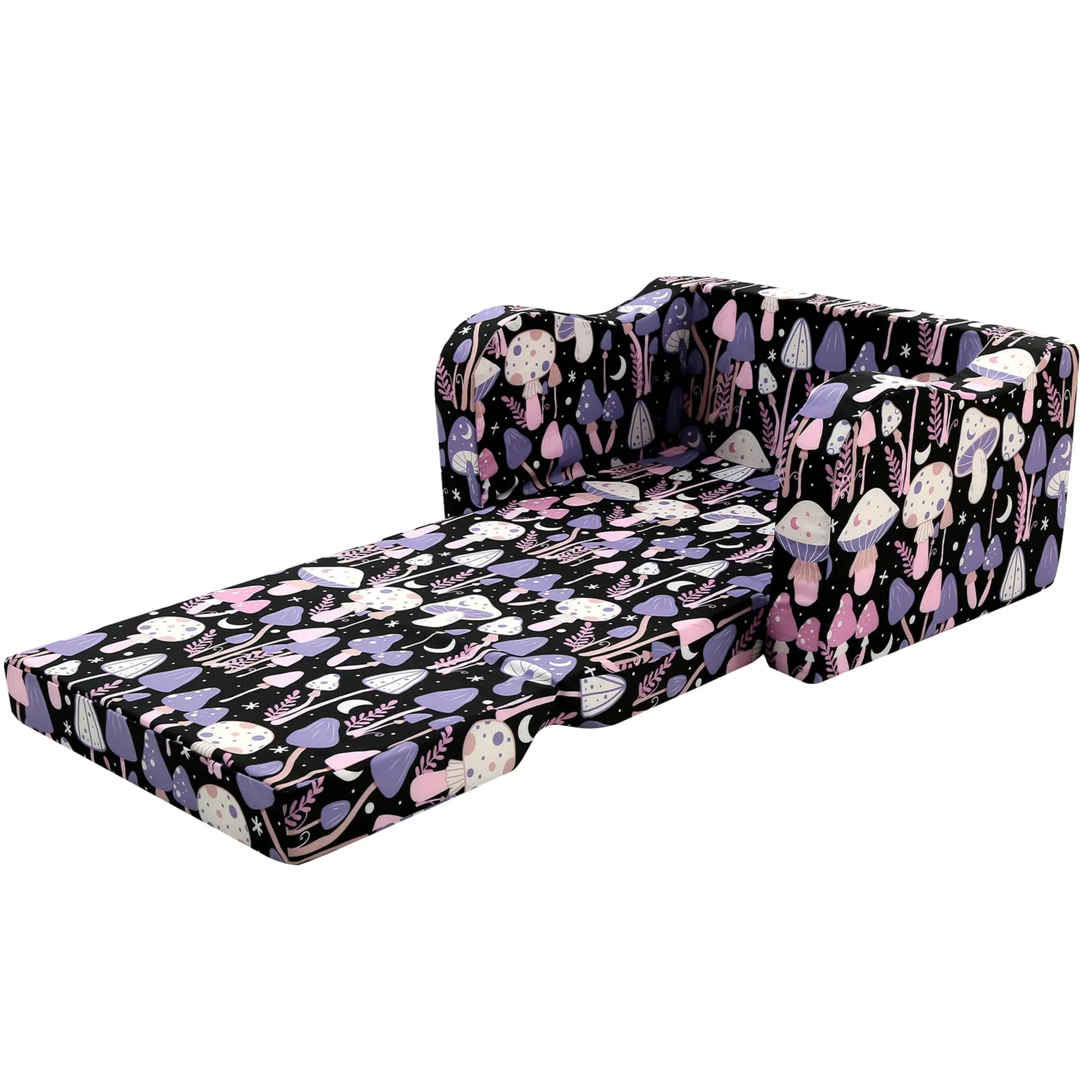 Children's Fold Out Sofa With Patterns