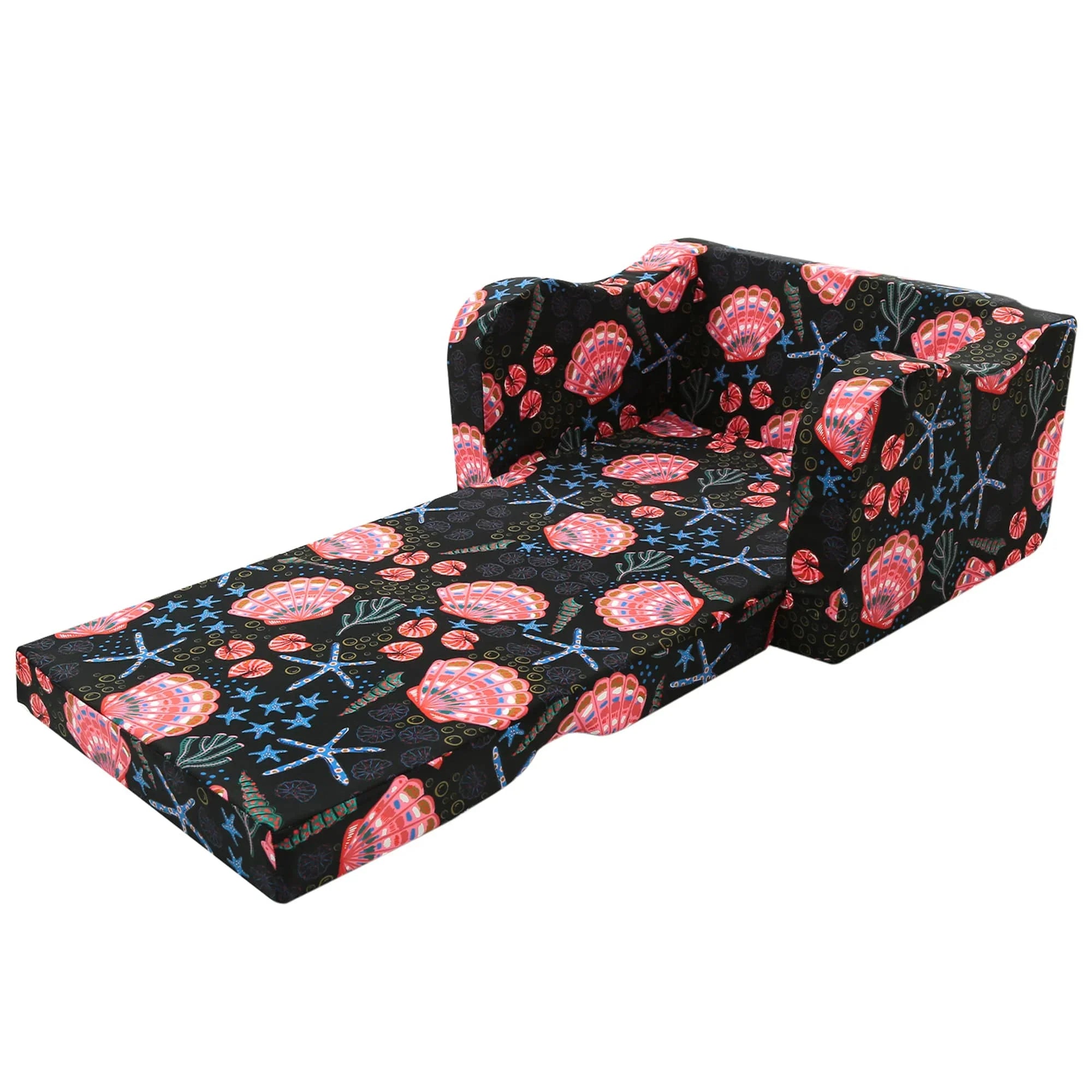 Children's Fold Out Sofa With Patterns