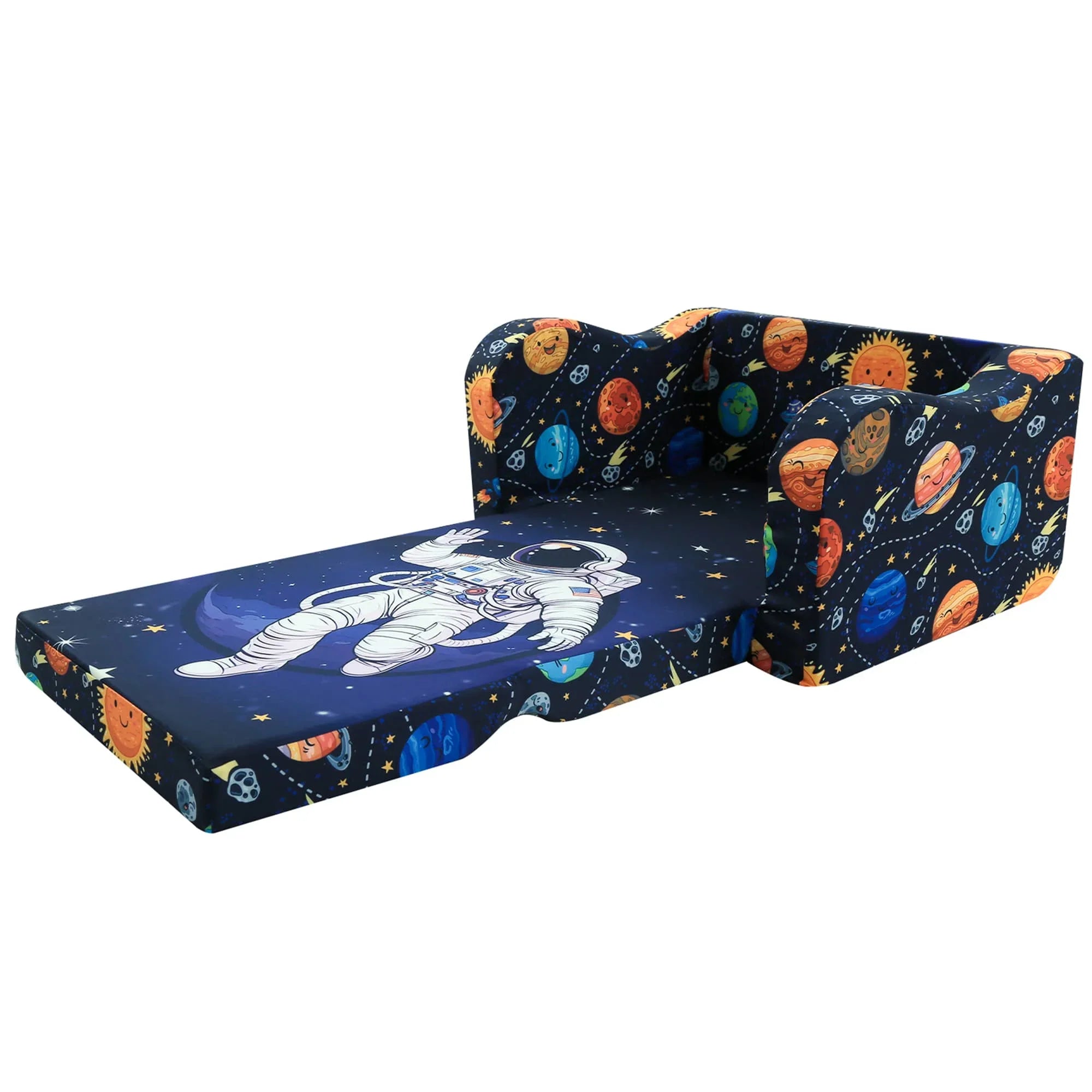 Children's Fold Out Sofa With Patterns