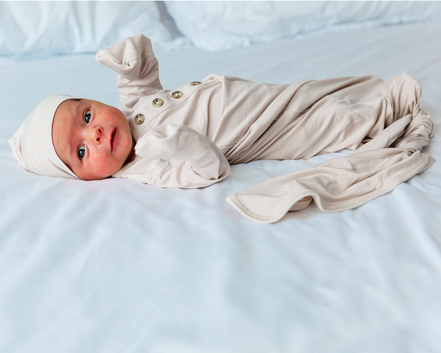 Luxe Bamboo Newborn Gown Set