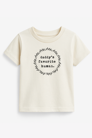 Daddy’s Favorite Human Organic Cotton Kids T-shirt Short Sleeve