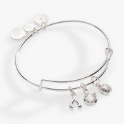 Love And Luck Multi-charm Bangle