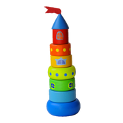 Wooden Stacking Toy - Small Castle