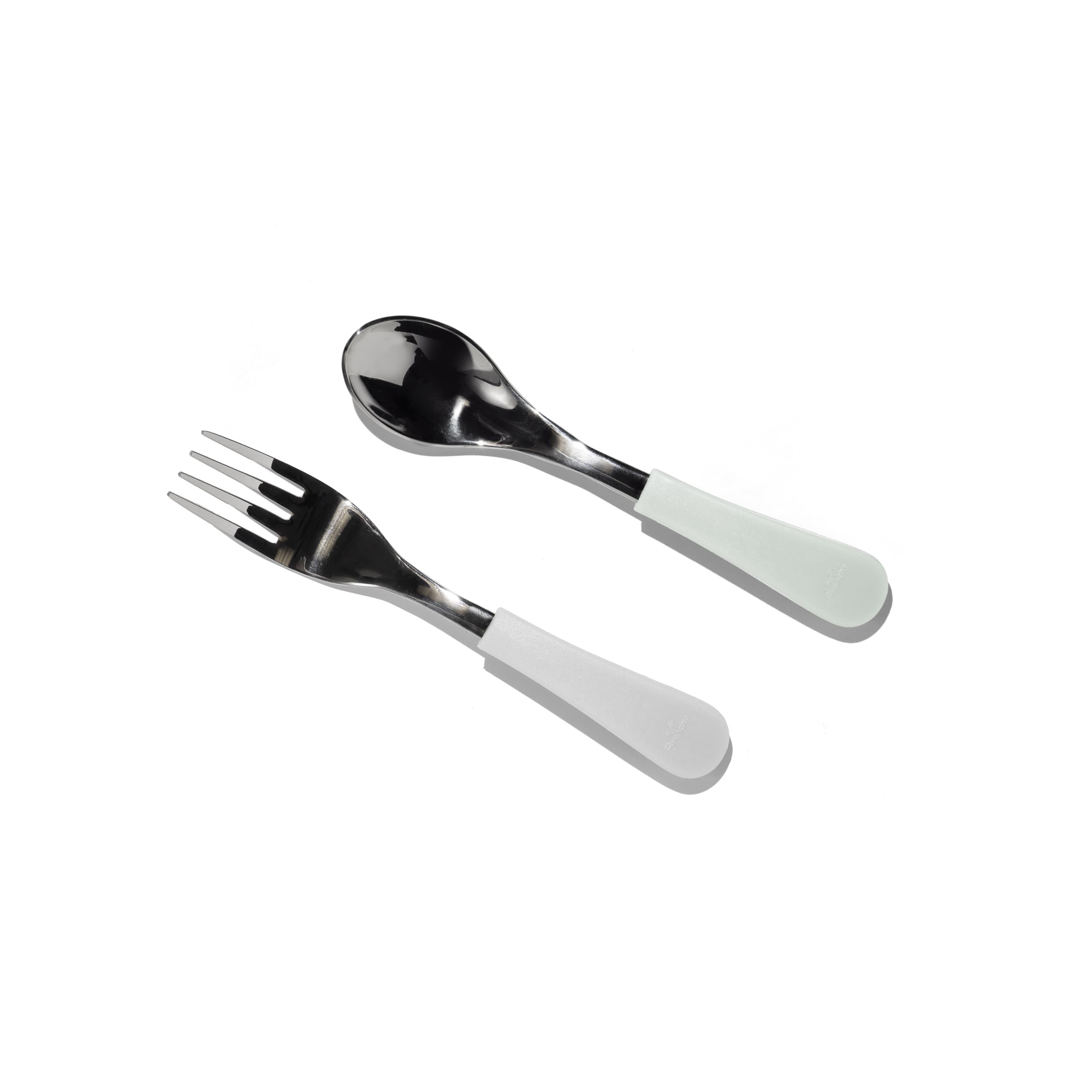 Avanchy Stainless Steel Baby Forks, 2 Pack