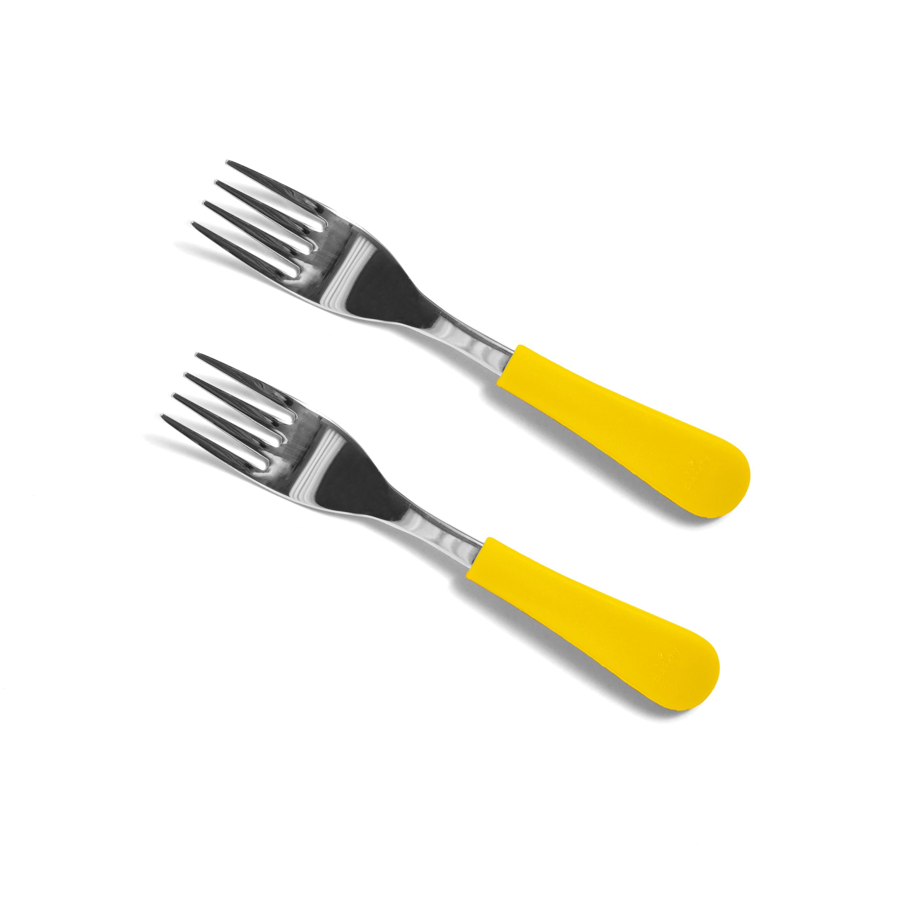Avanchy Stainless Steel Baby Forks, 2 Pack