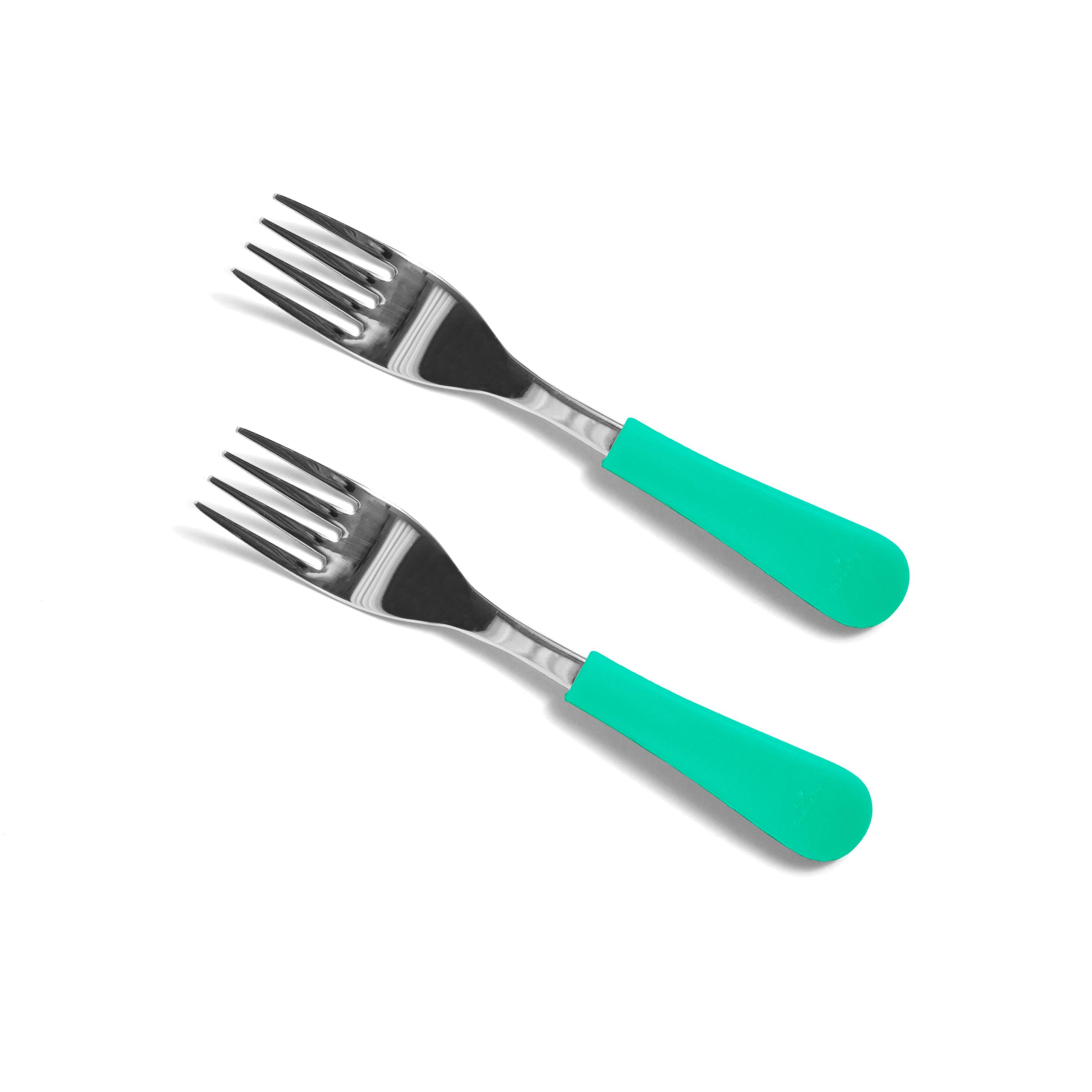 Avanchy Stainless Steel Baby Forks, 2 Pack