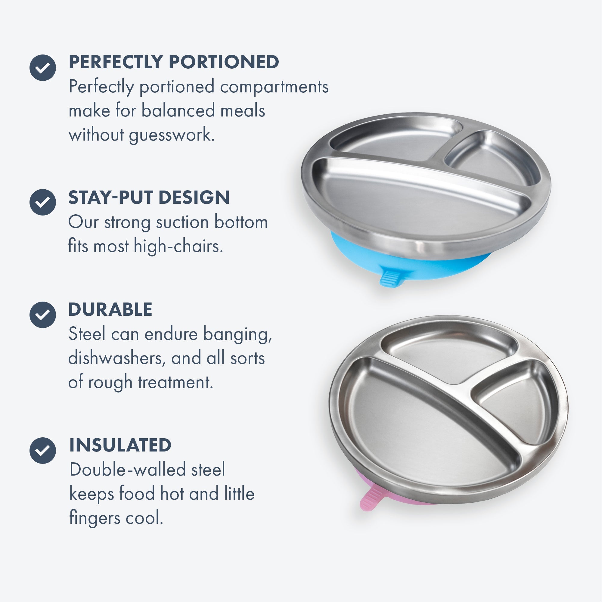 Avanchy Stainless Steel Rainbow Baby Collections