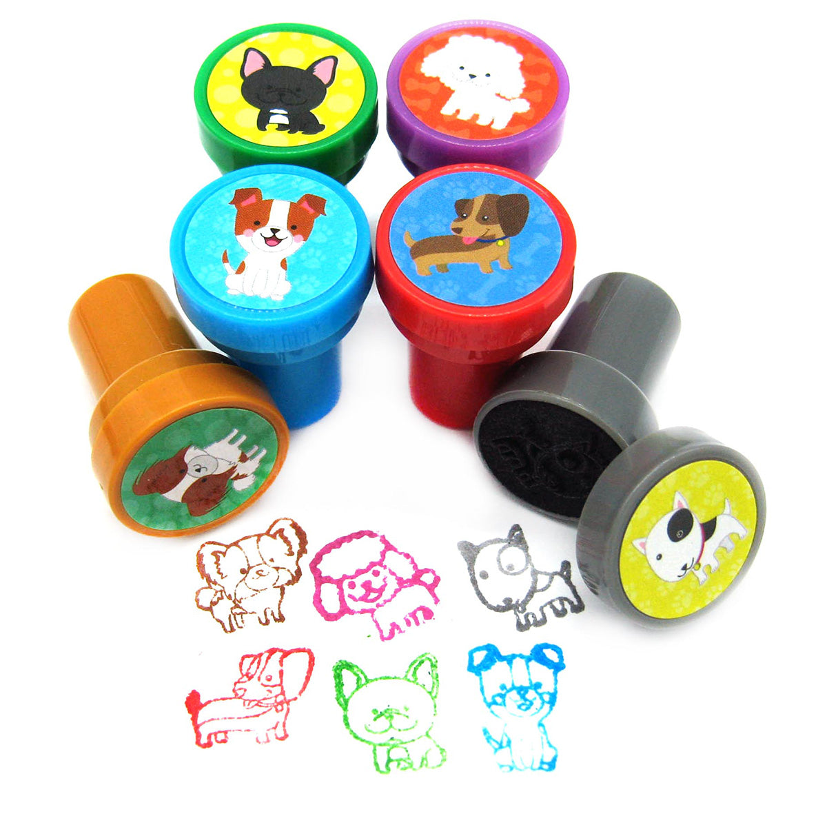 Easter Eggs With Dog Stampers - 36 Pack