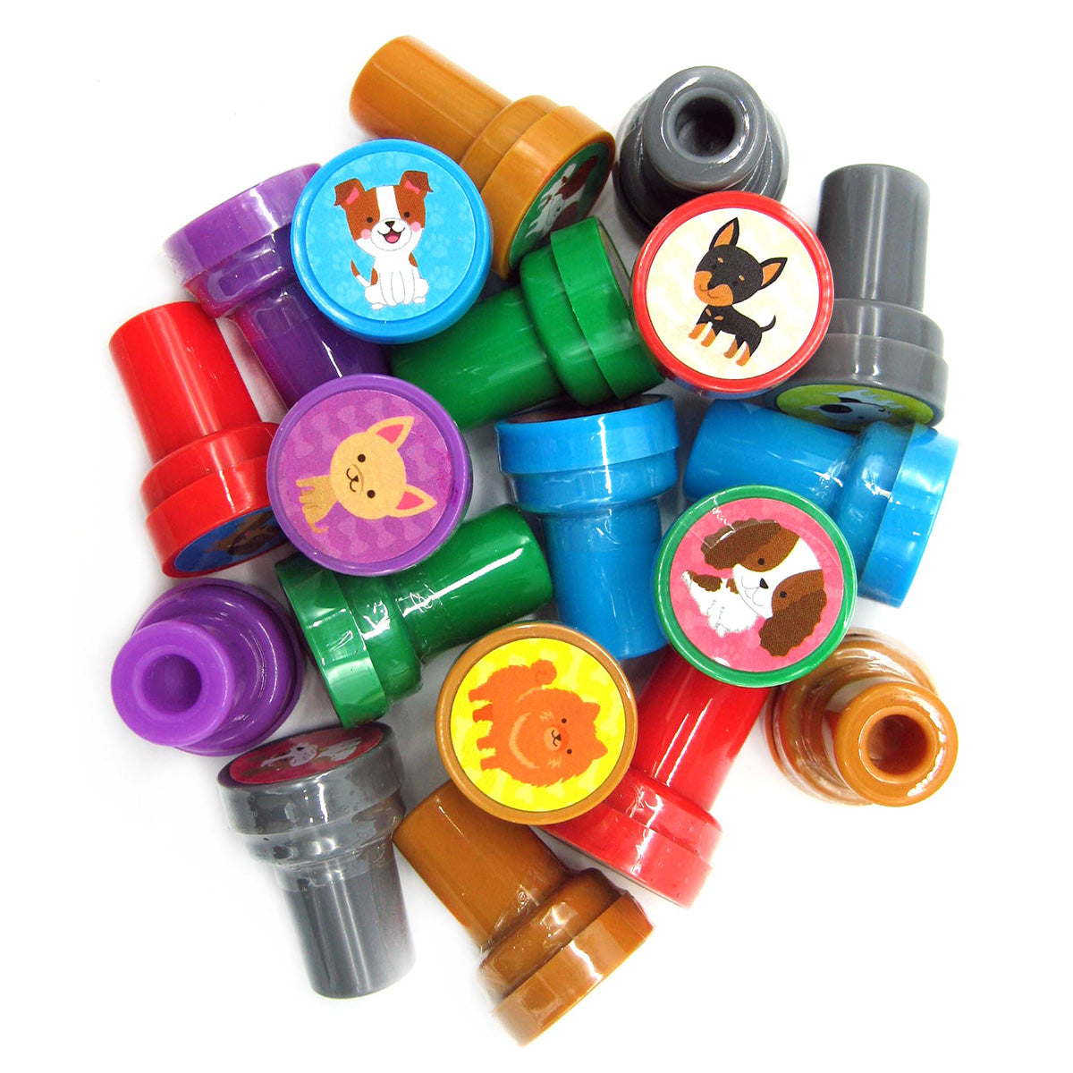 Easter Eggs With Dog Stampers - 36 Pack