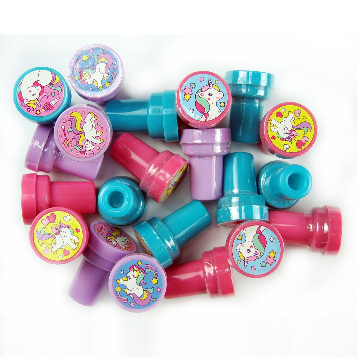 Easter Eggs With Unicorn Stampers- 36 Pack