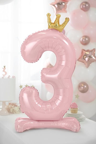 Standing Number Balloon