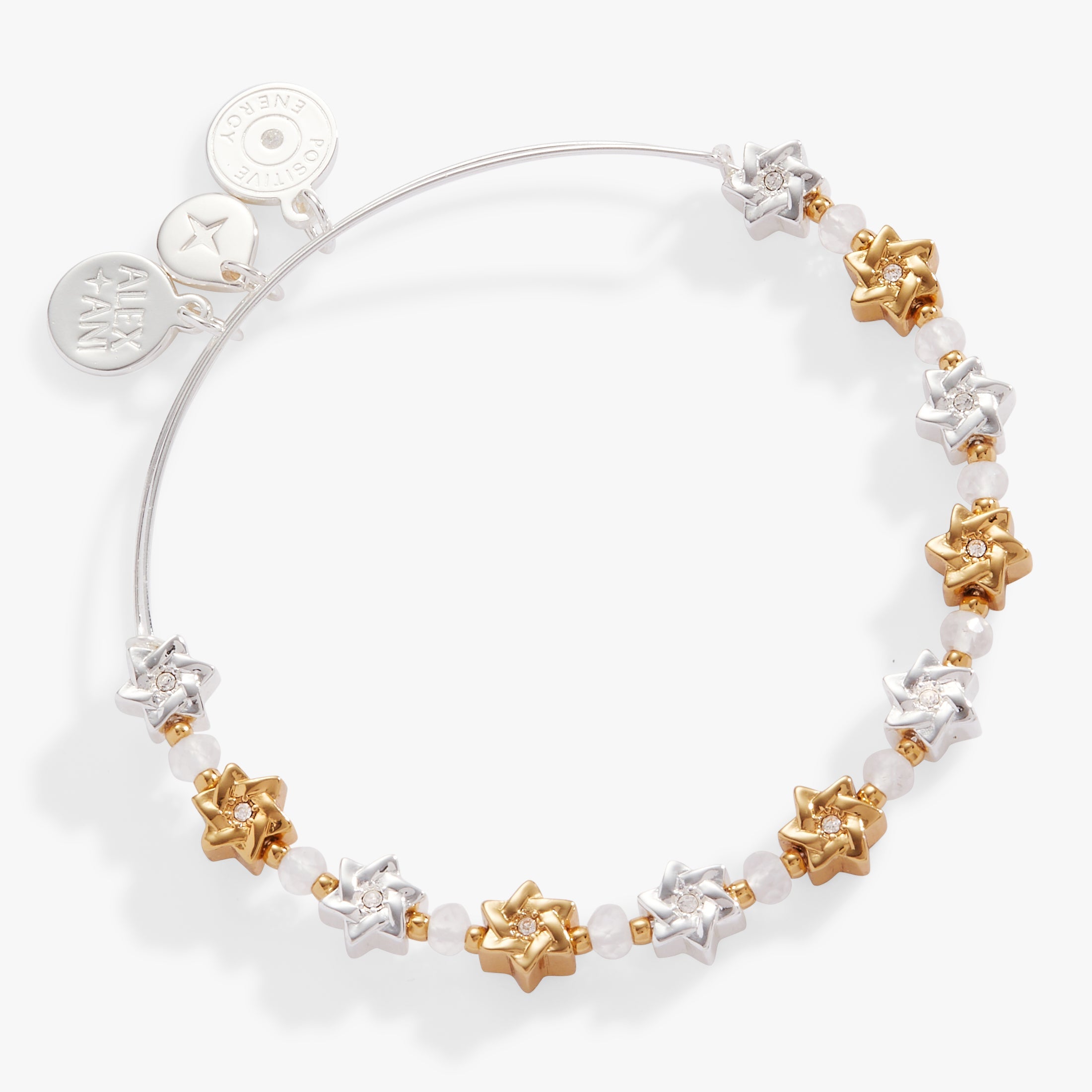 Star Of David Beaded Bangle