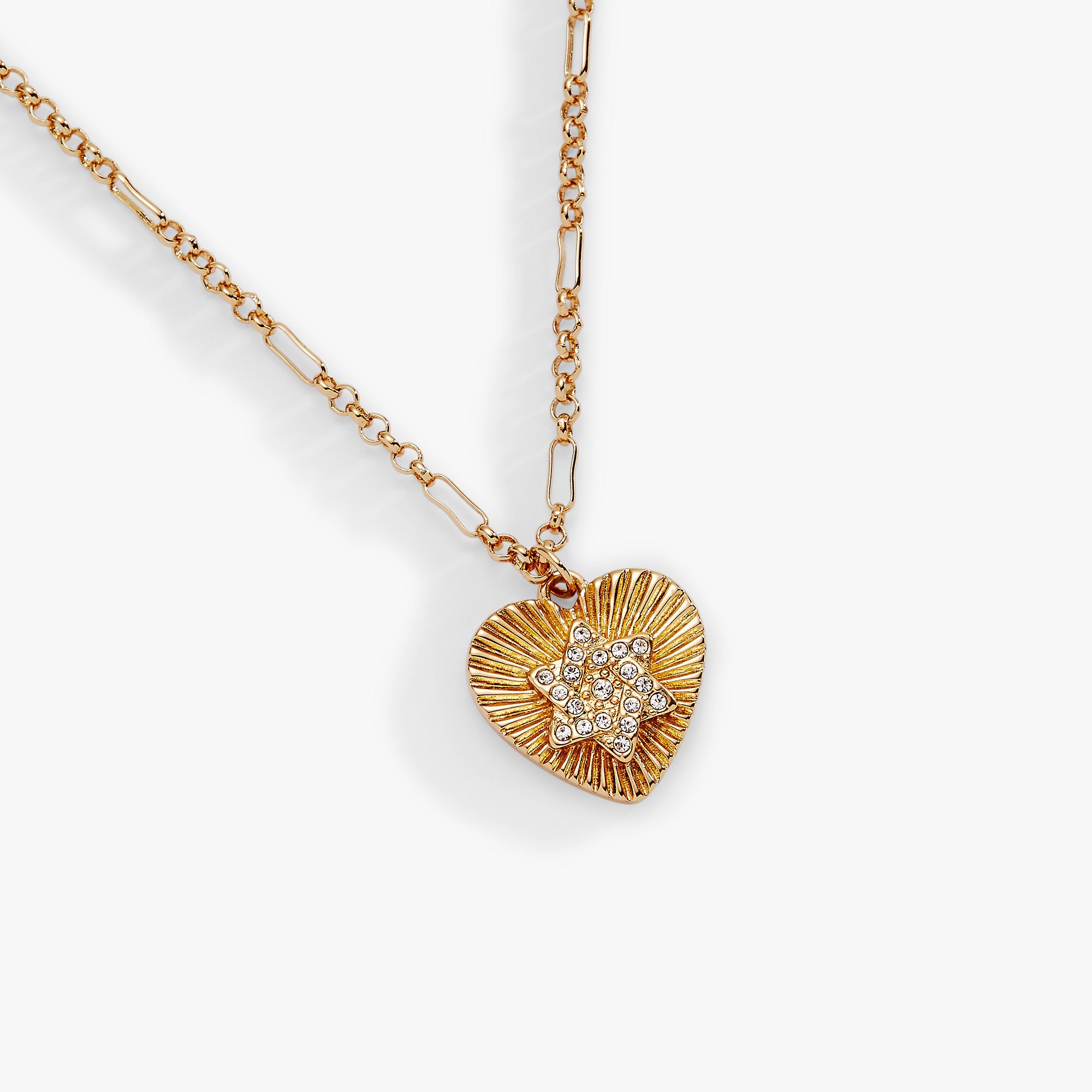 Faith And Family Star Of David Pendant Necklace