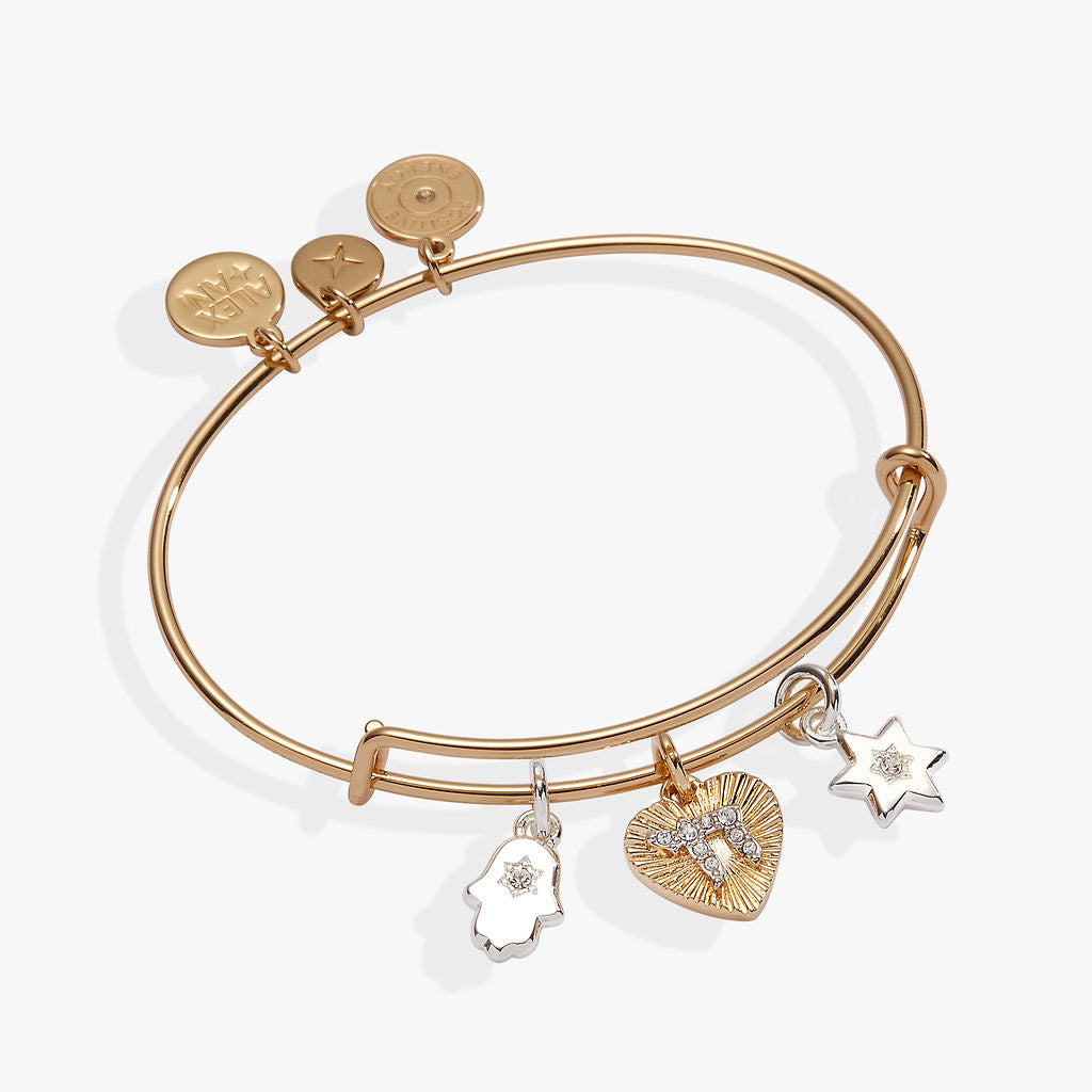 Faith And Family Star Of David Charm Bangle