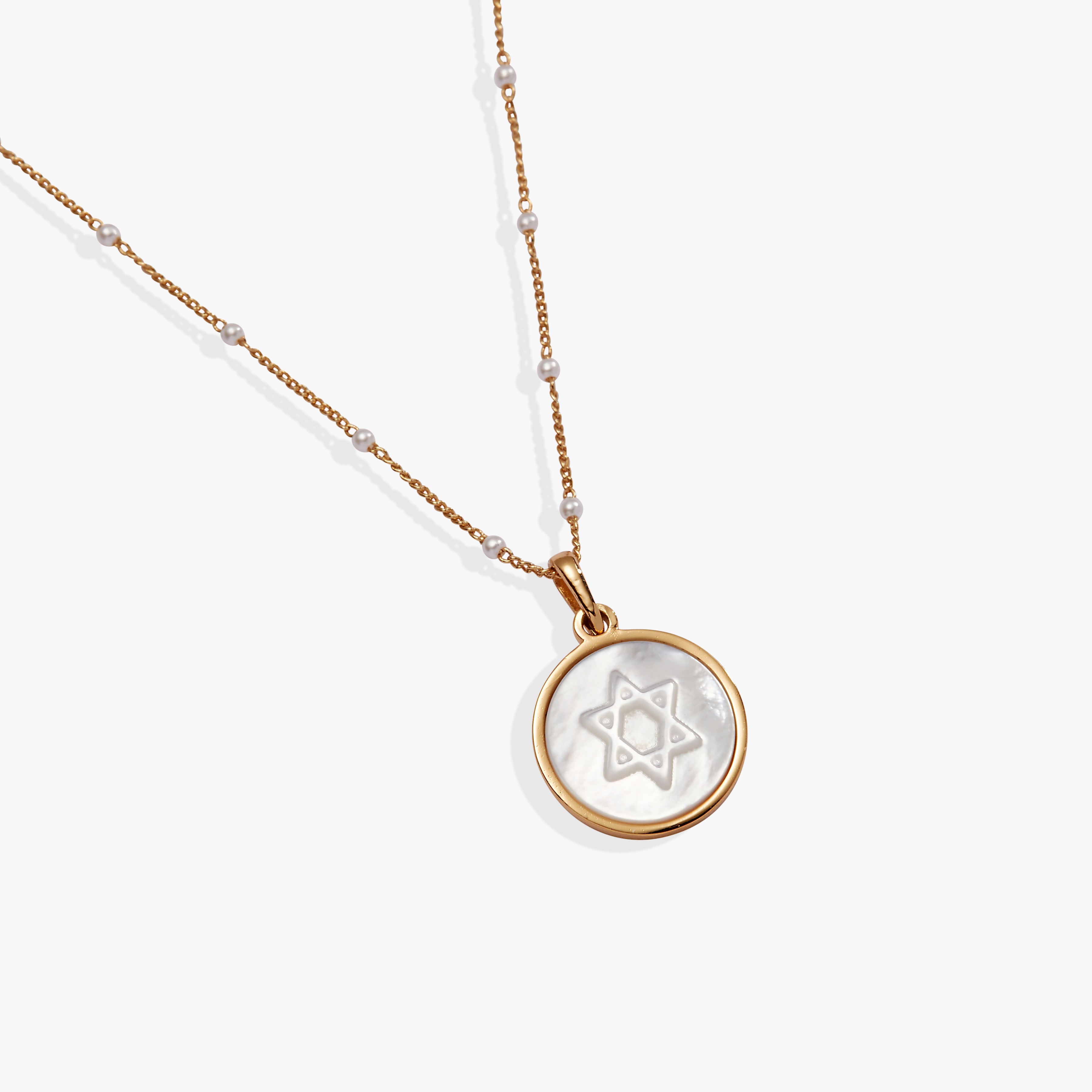 Divine Guides Star Of David Pendant Necklace