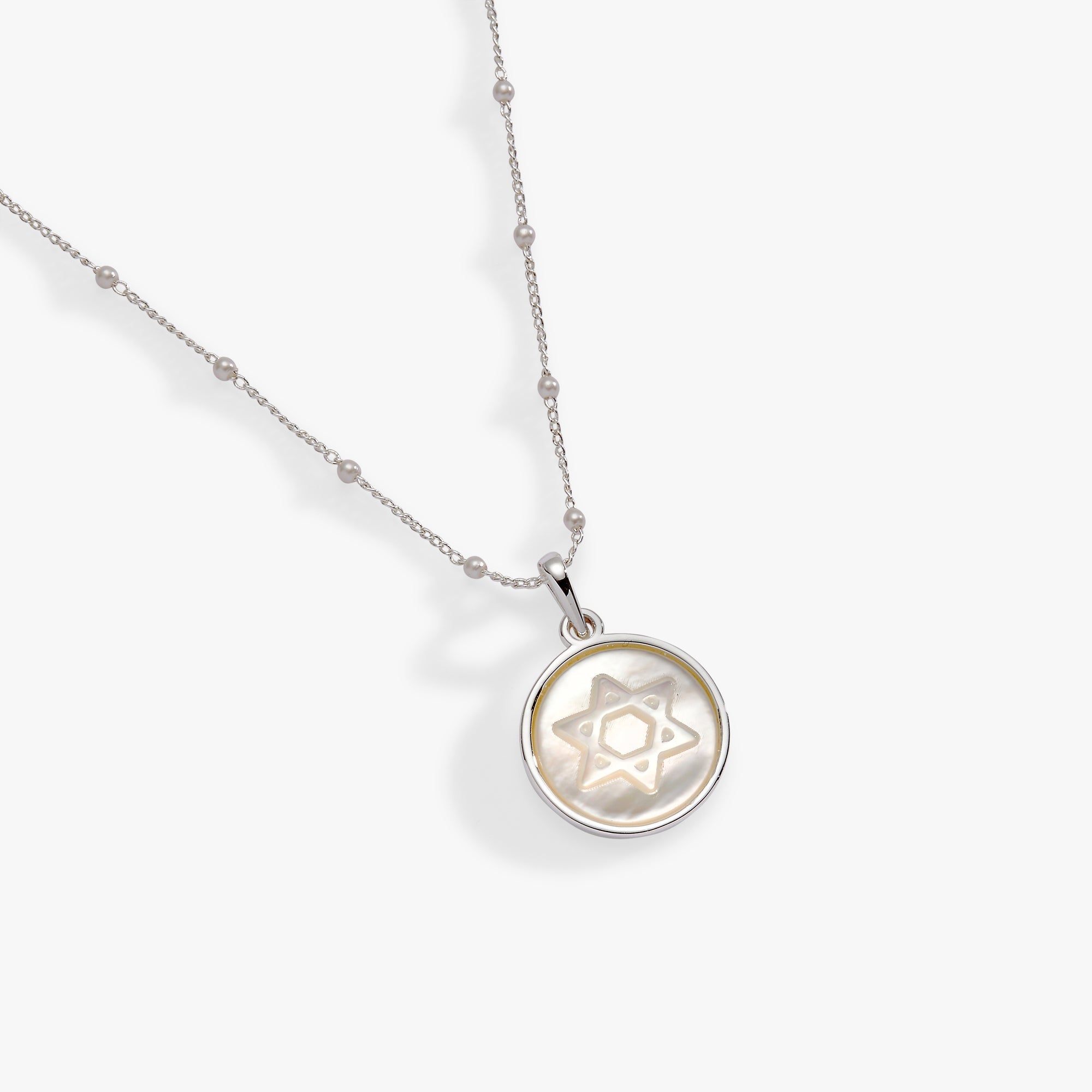 Divine Guides Star Of David Pendant Necklace