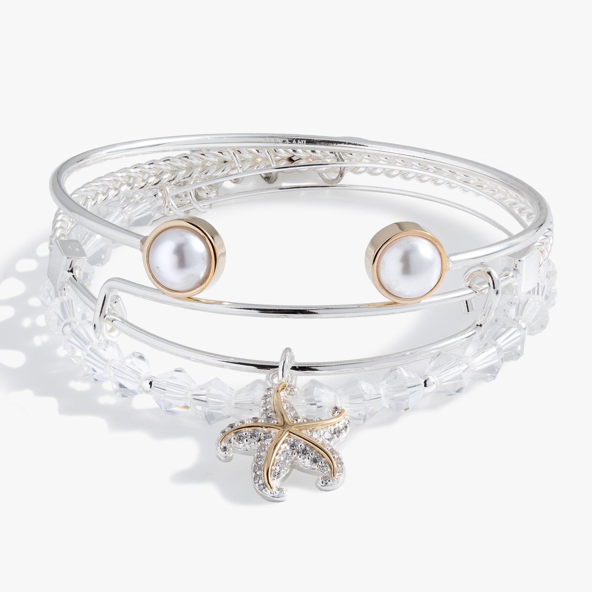 Starfish Bangles Set Of 3