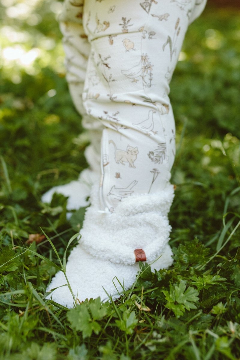 Stay On Sherpa Boots | Alabaster